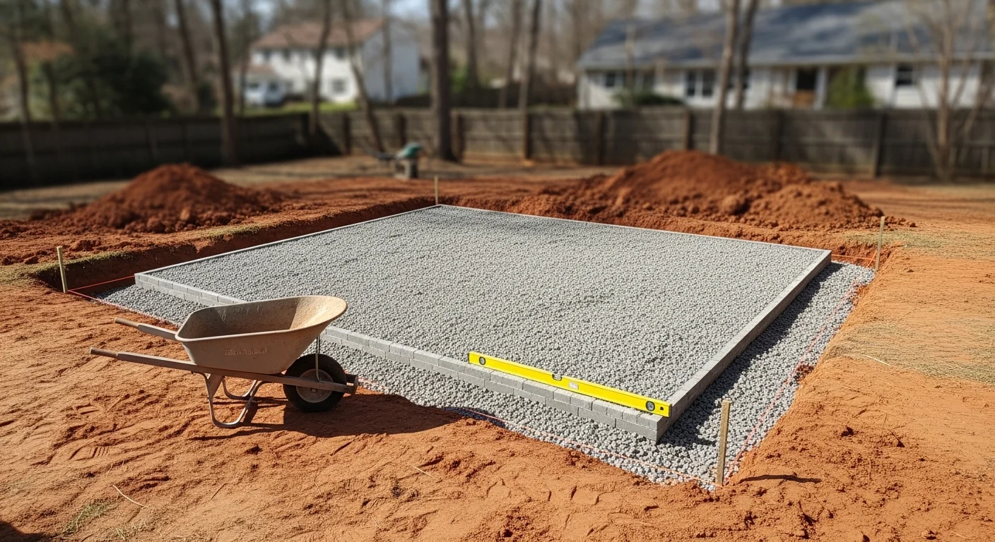 Paver patio installation in Arlington VA — newly installed stone patio with clean edge detailing and open seating area at a Northern Virginia home.